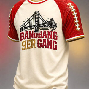 49ers Merch Bang Bang 9er Gang T-Shirt Unique Gifts For Football Lovers - FZ
