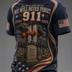 9 11 We Will Never Forget T-Shirt US Flag 25th Anniversary Memorial Clothes Gifts - Gypsysystersgift