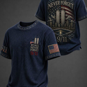 9/11 Memorial 25th Anniversary T-Shirt Never Forget Tee Gift For Dad - FZ