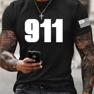 9/11 Memorial Never Forget T-Shirt 9/11 Never Forget Tribute Tee - FZ
