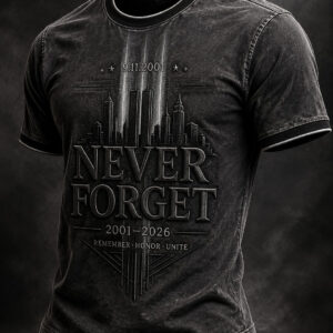 9.11 Never Forget T-Shirt 9.11 25th Anniversary Shirts Gift For Bestie - FZ