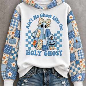 Ain't No Ghost Like The Holy Ghost Christian Halloween Hoodie Gear Gift Best Ideas - Gypsysystersgift