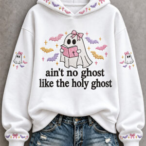 Ain't No Ghost Like The Holy Ghost Christian Halloween Hoodie Gear Gift For Daughter - Gypsysystersgift