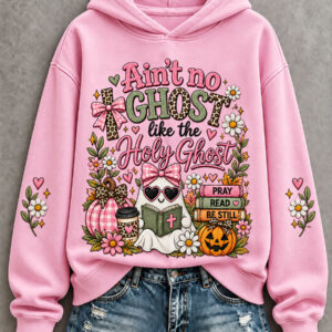 Ain't No Ghost Like The Holy Ghost Christian Halloween Hoodie Outfits Lover Gift Ideas - Gypsysystersgift