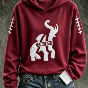 Alabama Football Merch Game Day Hoodie Alabama Football Fan Gift For Daughter - Gypsysystersgift