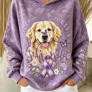 Alzheimer Awareness Animal Hoodie Awareness Apparel Memory Care Gift For Aunt - Gypsysystersgift