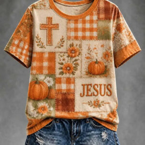 Autumn Faith T-Shirt Fall Christian Clothing Gift For Girlfriend - Gypsysystersgift
