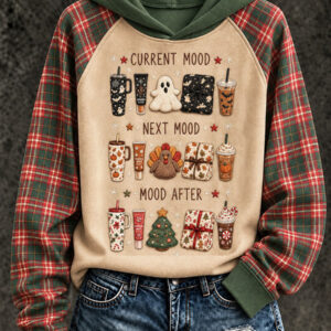 Autumn Winter Merch Fun Pattern Hoodie Cute Hoodies Apparel Gifts For Son - FZ