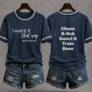 Backstreet Boys Merch Chaos B Rok T-Shirt Backstreet Boys Apparel Gifts For Wife - FZ