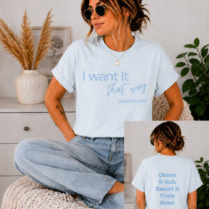 Backstreet Boys Merch I Want It That Way Brush T- Shirt Millennium Merch Gifts For Mom - FZ