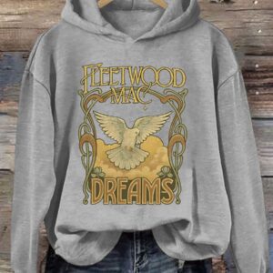 Band Inspired Hoodie Fleetwood Mac Dreams Clothing Gift For Wife - Gypsysystersgift