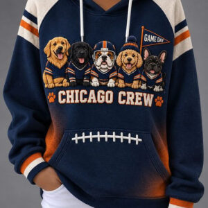 Bears Football Merch Chicago Crew Game Day Hoodie Best Gift For Football Lovers - FZ
