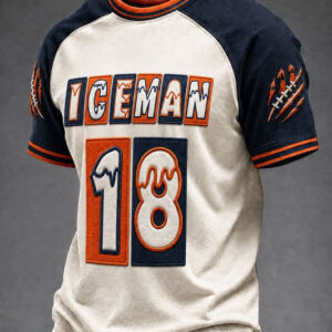 Bears Football Merch Iceman 18 T-Shirt Game Day Shirt Best Gifts For Football Lovers - FZ