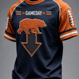 Bears Football Merch On Gameday We Bear Down T-Shirt Best Gift For Football Lovers - FZ