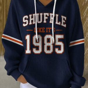 Bears Football Merch Shuffle Like It's 1985 Hoodie Game Day Attire Best Football Gifts - FZ