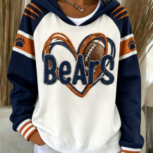 Bears Merch Bears Football Hoodie Game Day Attire Great Gift For Football Lovers - FZ