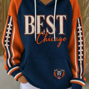 Bears Merch Best Chicago Hoodie Football Game Day Clothing Present For Football Fans - FZ
