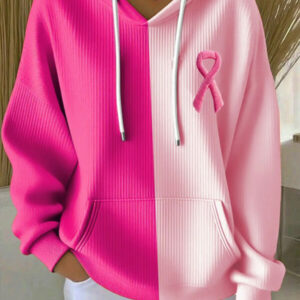 Breast Cancer Awareness Hoodie In October We Wear Pink Breast Cancer Awareness Gift - Gypsysystersgift