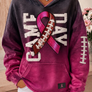 Breast Cancer Awareness Hoodie Support Outfit Breast Surgery Survivor Recovery Gifts - Gypsysystersgift