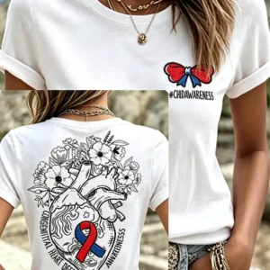 World Heart Day 2026 T-Shirt Take Care Of Your Heart Clothing Gift For Wife - Gypsysystersgift