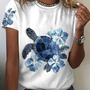 World Ocean Day Turtle T-Shirt Protect The Ocean Marine Life Shirt Mother Gifts - Gypsysystersgift