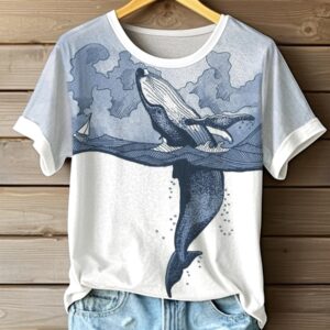 World Ocean Day Whale Shirt Save Our Planet Gift For Nature Lovers - Gypsysystersgift