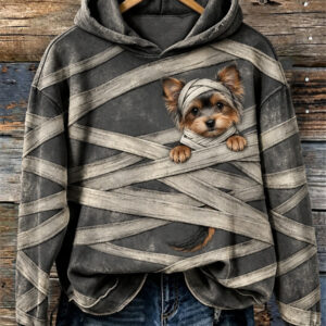 Yorkshire Dog Bandages Hoodie Unique Cute Gift Clothes For Dog Lover - Gypsysystersgift