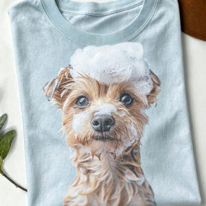 Yorkshire Terrier Merch Bath Bubbles T-Shirt Cute Apparel Best Gift For Mom - FZ