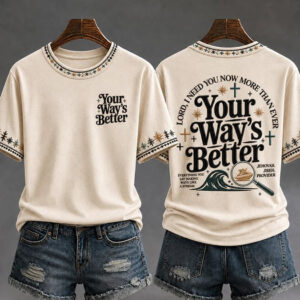 Your Way's Better V-Neck Shirt Spiritual Faith Apparel Gift For Church - Gypsysystersgift